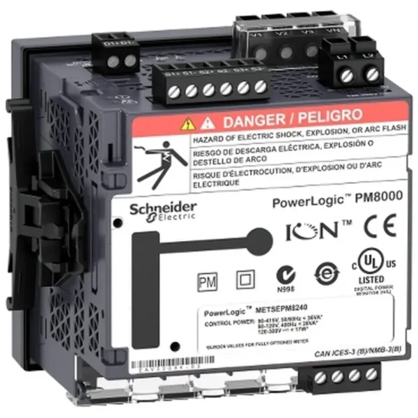 Schneider Electric METSEPM8240 electric meter Domestic Black