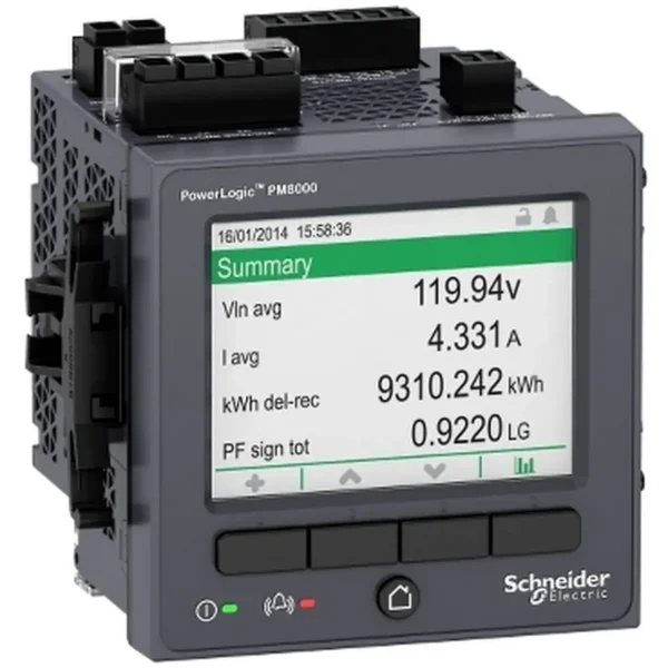 Schneider Electric METSEPM8240 electric meter Domestic Black
