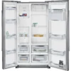 Siemens KA90NVI30 side-by-side refrigerator Freestanding 573 L Silver
