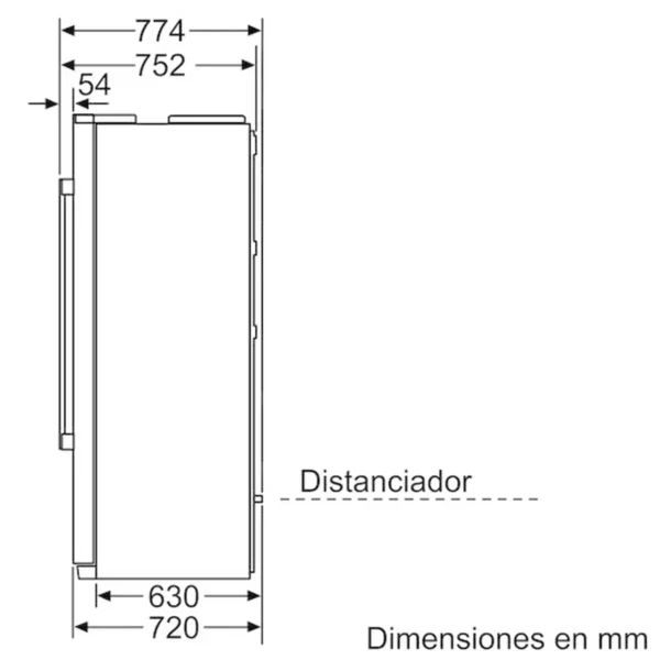 Siemens KA90NVI30 side-by-side refrigerator Freestanding 573 L Silver