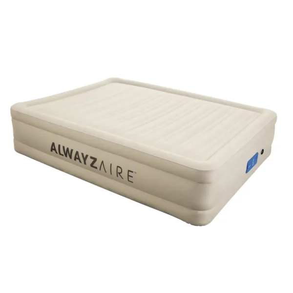 Bestway 80″ x 60″ x 17″/2.03 m x 1.52 m x 43 cm AlwayzAire Fortech Airbed (Queen)