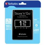 Verbatim Store ‘n’ Go USB 3.0 Portable Hard Drive 1TB Black