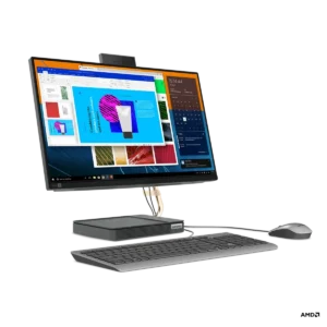 Lenovo IdeaCentre 5 AMD Ryzen™ 7 5700U 60.5 cm (23.8″) 1920 x 1080 pixels All-in-One PC 16 GB DDR4-SDRAM 1 TB SSD Windows 11 Home Wi-Fi 6 (802.11ax) Grey