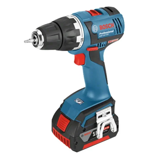 Bosch GSR 18 V-EC Professional 1.9 kg Black, Green