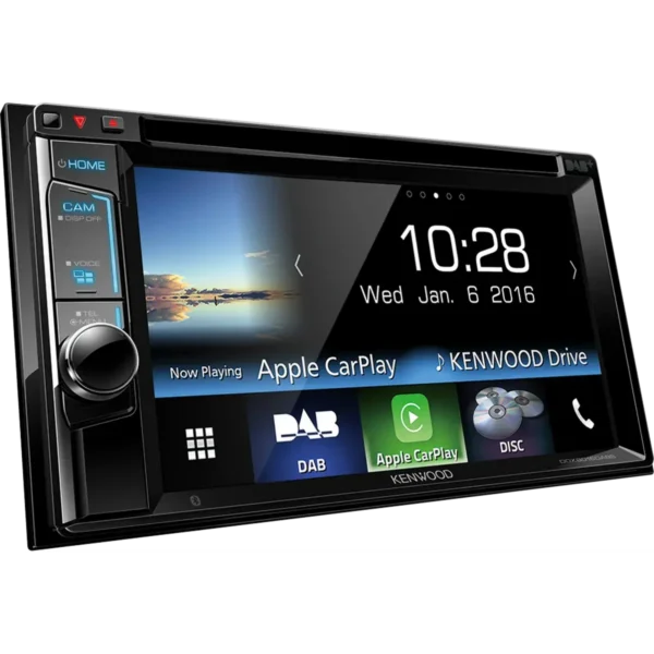 Kenwood DDX8016DABS car media receiver Black 200 W Bluetooth