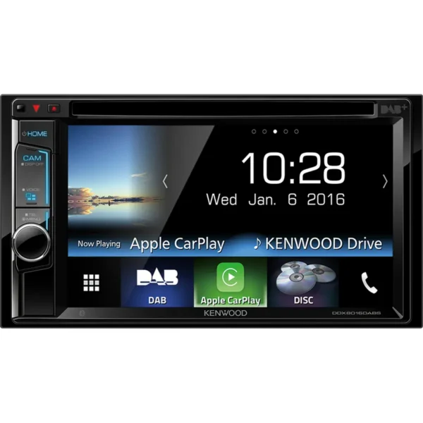 Kenwood DDX8016DABS car media receiver Black 200 W Bluetooth