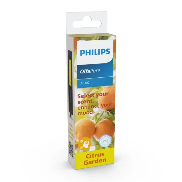 Philips OlfaPure LUMAC102BLKX1 Car Aroma Cartridge – Citrus Garden