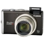Canon PowerShot SX200 IS 1/2.3″ Compact camera 12.1 MP CCD 4000 x 3000 pixels Black