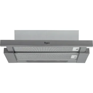 Whirlpool AKR 749 IX cooker hood Semi built-in (pull out) Stainless steel 371 m³/h