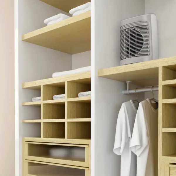 Rowenta Instant Comfort SO6520 Indoor Grey 2400 W Fan electric space heater