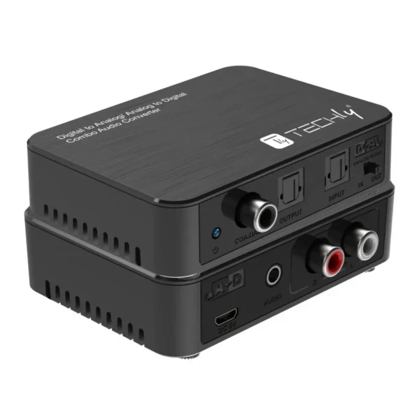 Techly IDATA SPDIF-10 audio converter Black