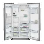 Siemens KA90DAI30 side-by-side refrigerator Freestanding 522 L Stainless steel