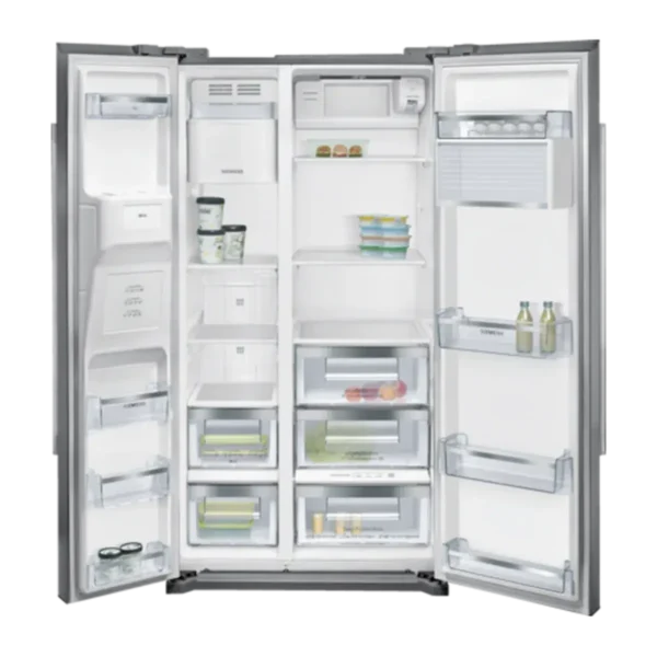 Siemens KA90DAI30 side-by-side refrigerator Freestanding 522 L Stainless steel