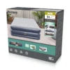 Bestway Tritech QuadComfort Air Mattress Queen with Built-in AC Pump and Antimicrobial Coating 2.03 m x 1.52 m x 51 cm