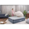 Bestway Tritech QuadComfort Air Mattress Queen with Built-in AC Pump and Antimicrobial Coating 2.03 m x 1.52 m x 51 cm