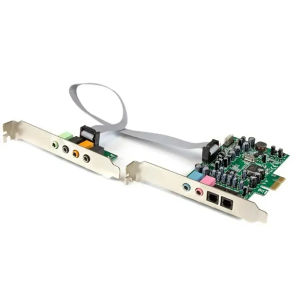 StarTech.com 7.1 Channel Sound Card – PCI Express, 24-bit, 192KHz