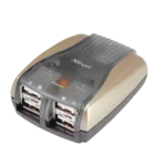 Trust 4 PORT COMPACT USB 2.0 POWER HUB 480 Mbit/s