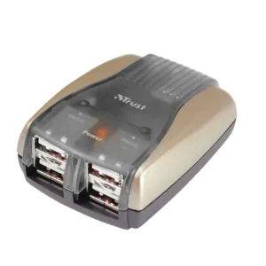 Trust 4 PORT COMPACT USB 2.0 POWER HUB 480 Mbit/s