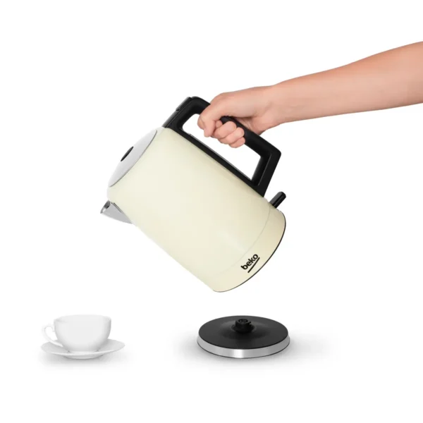 Beko WKM7306C electric kettle 1.65 L 3000 W Cream