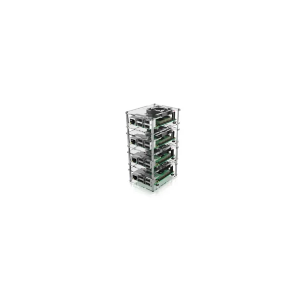 ICY BOX IB-RP406 Housing Transparent