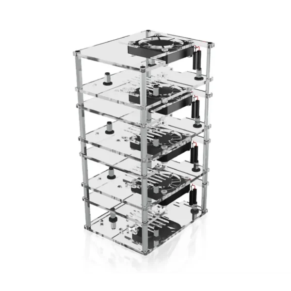 ICY BOX IB-RP406 Housing Transparent