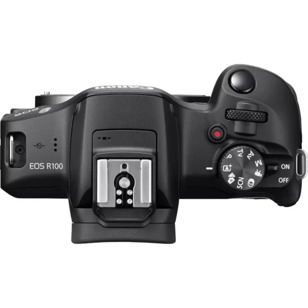 Canon EOS R100 + RF-S 18-45mm F4.5-6.3 IS STM + RF-S 55-200mm F5-7.1 IS STM Kit MILC 24.1 MP CMOS 6000 x 4000 pixels Black