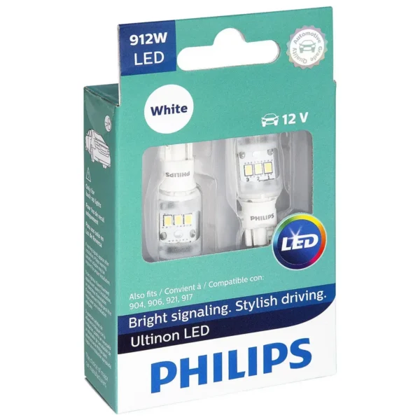 Philips 912ULWX2 car light bulb T16 LED