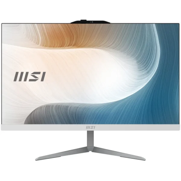 MSI Modern AM242 12M-860FR Intel® Core™ i5 i5-1235U 60.5 cm (23.8″) 1920 x 1080 pixels All-in-One PC 8 GB DDR4-SDRAM 512 GB SSD Windows 11 Home Wi-Fi 6 (802.11ax) Black