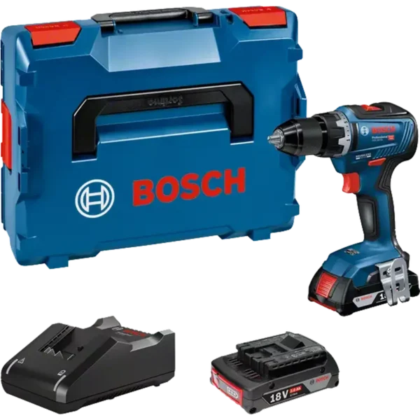 Bosch GSR 18V-55 1800 RPM 1 kg Black, Blue