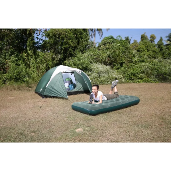 Bestway Flocked Air Bed / Twin-D Cell Pump