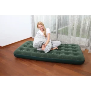 Bestway Flocked Air Bed / Twin-D Cell Pump