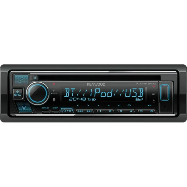Kenwood KDC-BT640U car media receiver Black 50 W Bluetooth
