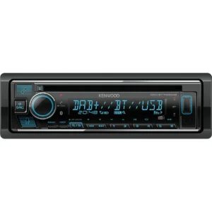 Kenwood KDC-BT740DAB car media receiver Black 50 W Bluetooth