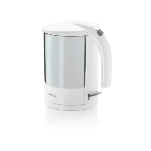 Petra WK 288.00 electric kettle 1.7 L 1800 W Silver, White