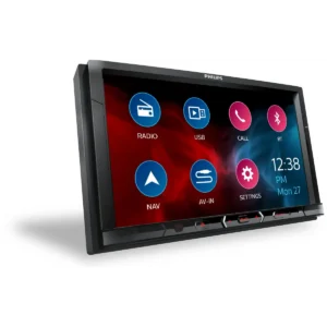 Philips CE600N/12 car media receiver Black 200 W Bluetooth