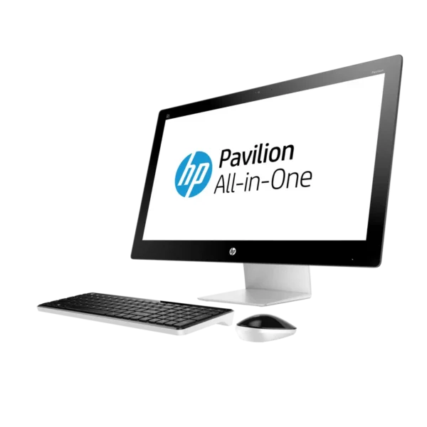 HP Pavilion 27-n120na Intel Pentium G G3260T 68.6 cm (27″) 1920 x 1080 pixels All-in-One PC 8 GB DDR3L-SDRAM 1 TB HDD AMD Radeon R7 A360 Windows 10 Home White
