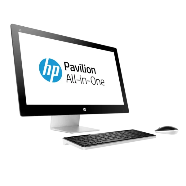 HP Pavilion 27-n120na Intel Pentium G G3260T 68.6 cm (27″) 1920 x 1080 pixels All-in-One PC 8 GB DDR3L-SDRAM 1 TB HDD AMD Radeon R7 A360 Windows 10 Home White