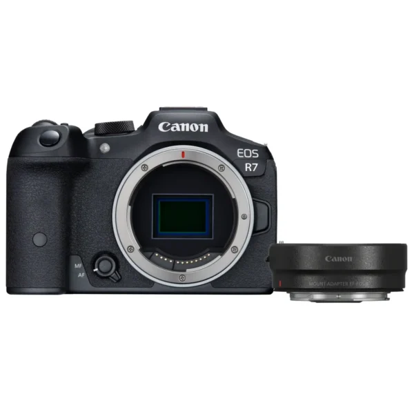 Canon EOS R7 + EF- R MILC Body 32.5 MP CMOS 6960 x 4640 pixels Black