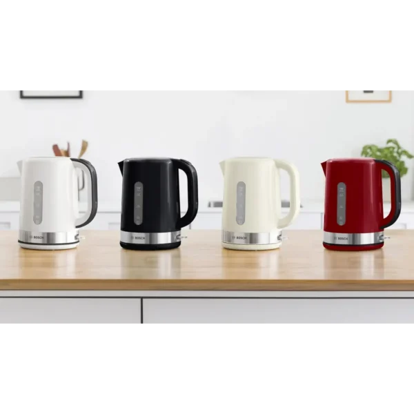 Bosch TWK6A514 electric kettle 1.7 L 2200 W Grey, Red