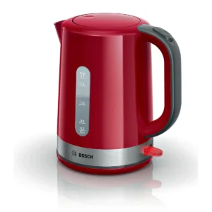 Bosch TWK6A514 electric kettle 1.7 L 2200 W Grey, Red