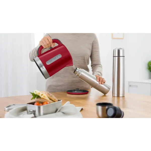 Bosch TWK6A514 electric kettle 1.7 L 2200 W Grey, Red