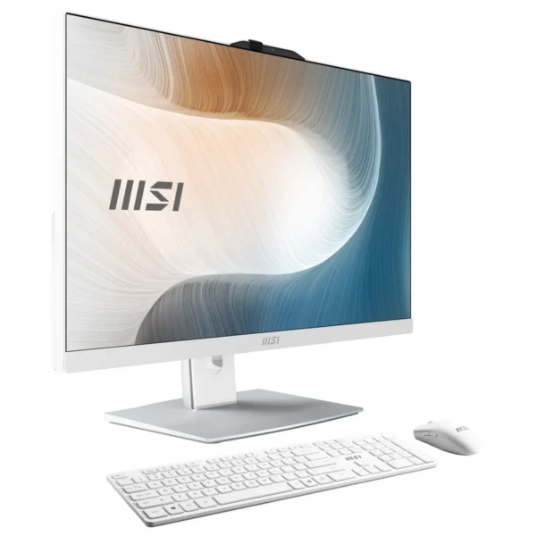 MSI Modern AM242TP 12M-408IT Intel® Core™ i5 i5-1240P 60.5 cm (23.8″) 1920 x 1080 pixels Touchscreen All-in-One PC 16 GB DDR4-SDRAM 512 GB SSD Windows 11 Pro Wi-Fi 6 (802.11ax) White