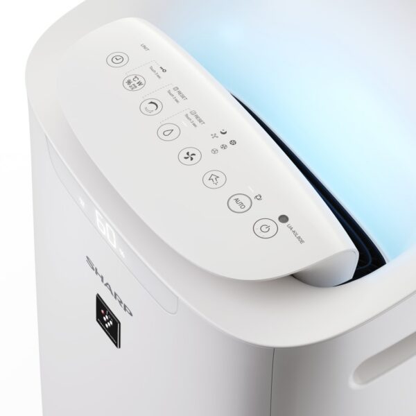 Sharp UA-KIL80E-W air purifier 62 m² 55 dB 103 W White