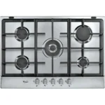 Whirlpool AKR 358/IX Stainless steel Built-in 75 cm Gas 5 zone(s)