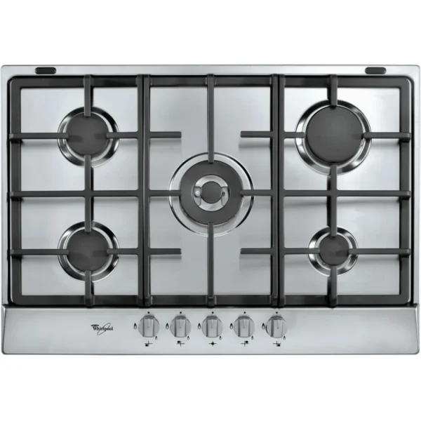Whirlpool AKR 358/IX Stainless steel Built-in 75 cm Gas 5 zone(s)