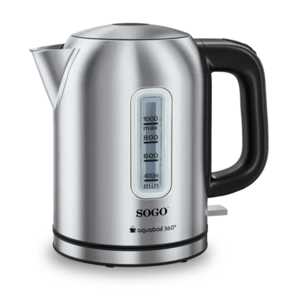 Sogo KET-SS-7780 electric kettle 1 L 2200 W Stainless steel