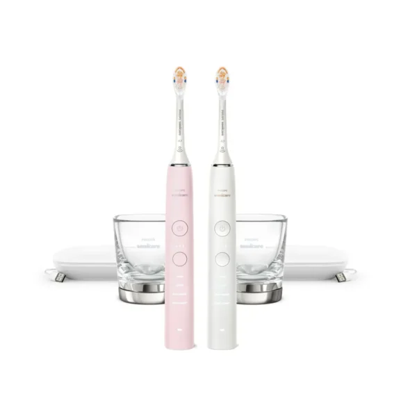 Philips HX9912/96 electric toothbrush Adult Sonic toothbrush Pink, White