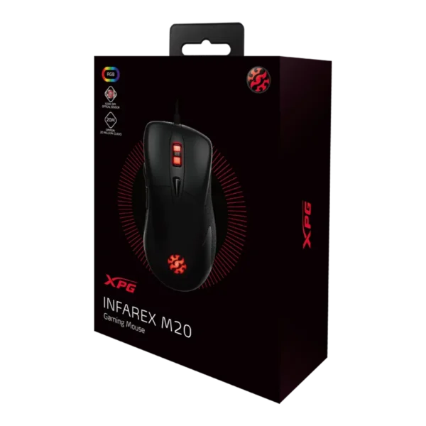XPG INFAREX M20 mouse Gaming Right-hand USB Type-A Optical 5000 DPI