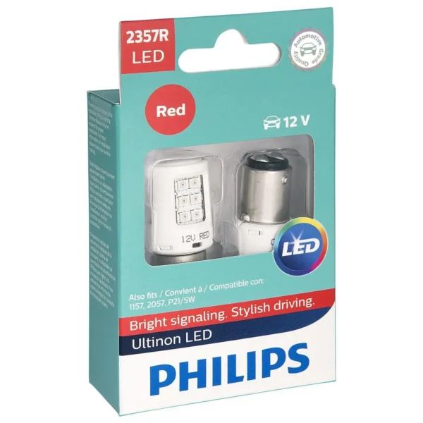 Philips 2357RULRX2 car light bulb P21/5 LED