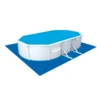 Bestway Hydrium Oval 6.10m x 3.60m x 1.20m, Grey/Blue